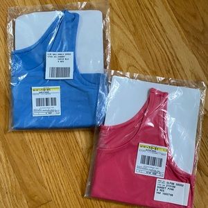 LL Bean 2 Tank Tops Size S New In Bags